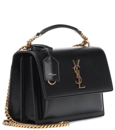 saks fifth ysl medium sunset leather shoulder|Saint Laurent Medium Sunset Leather Top Handle Bag .